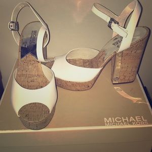 Michael Kors London platform sandals